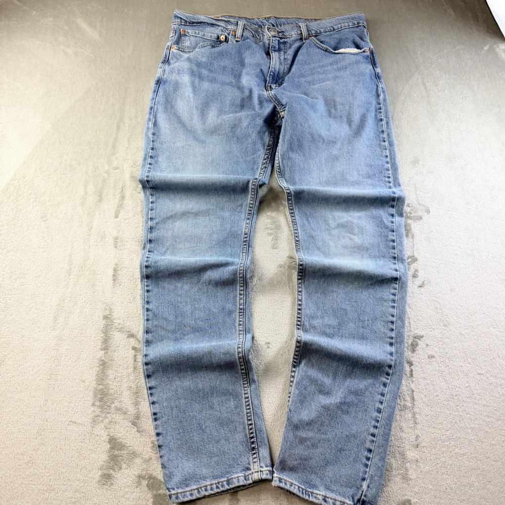 Levi's 512 Slim Taper Fit Jeans Men's 36x34 Blue Denim Waterless 28833-0956